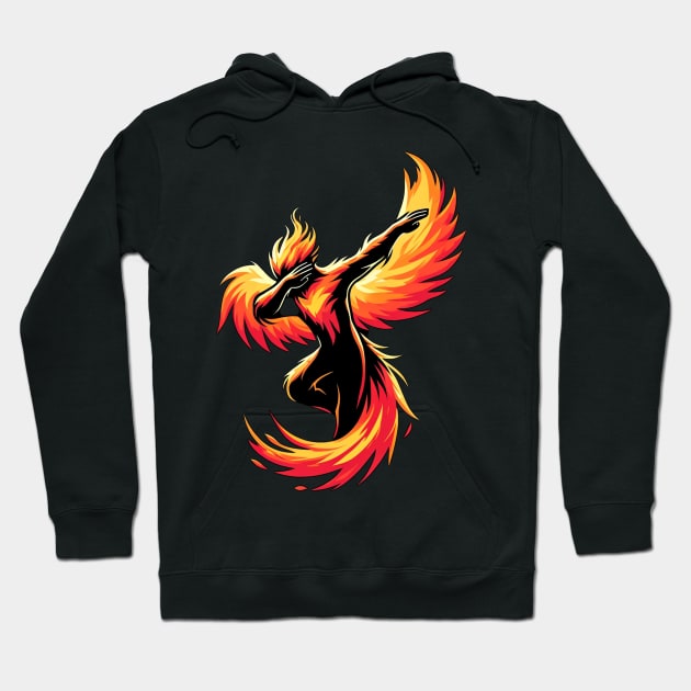 Phoenix Dabbing Hoodie by Dojaja